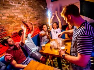 VIP Table in the best nightclubs for your bachelor party night in Budapest with EVG d'Enfer Budapest.