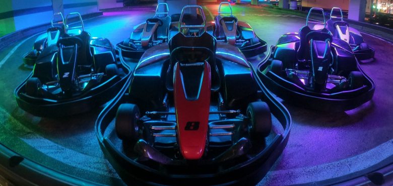 Go-karting, Indoor Karting - an activity for your Budapest bachelor party weekend with Budapest's Ultimate Bachelor Party Experience.