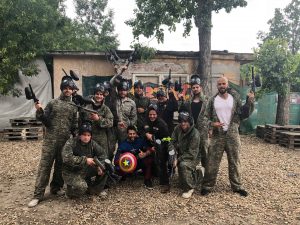 Paintball, a Bachelor Party activity for your weekend with Hellish Bachelor Party in Budapest.