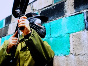 Paintball à Budapest pour votre enterrement de vie de garçon avec EVG d'Enfer