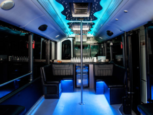 Transfert aéroport en Mercedes Party Bus avec boisson à volonté et transfert retour EVG Budapest