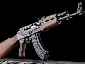 Kalashnikov AK47 Tir 2 armes Shooting EVG Prague avec EVG d'Enfer