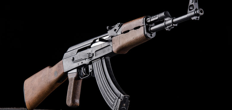 Kalashnikov AK47 Tir 2 armes Shooting EVG Prague avec EVG d'Enfer