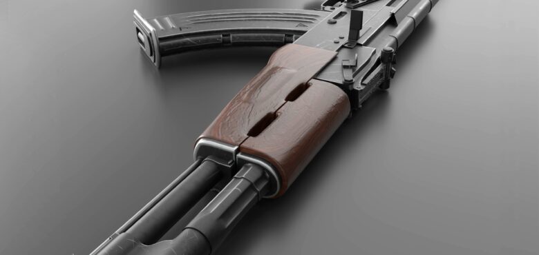 AK-47 tir 2 armes à Bucarest avec EVG d'Enfer