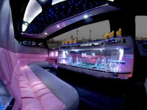 Tour in a Cadillac Limo with Budapest Bachelor Party of Hell.