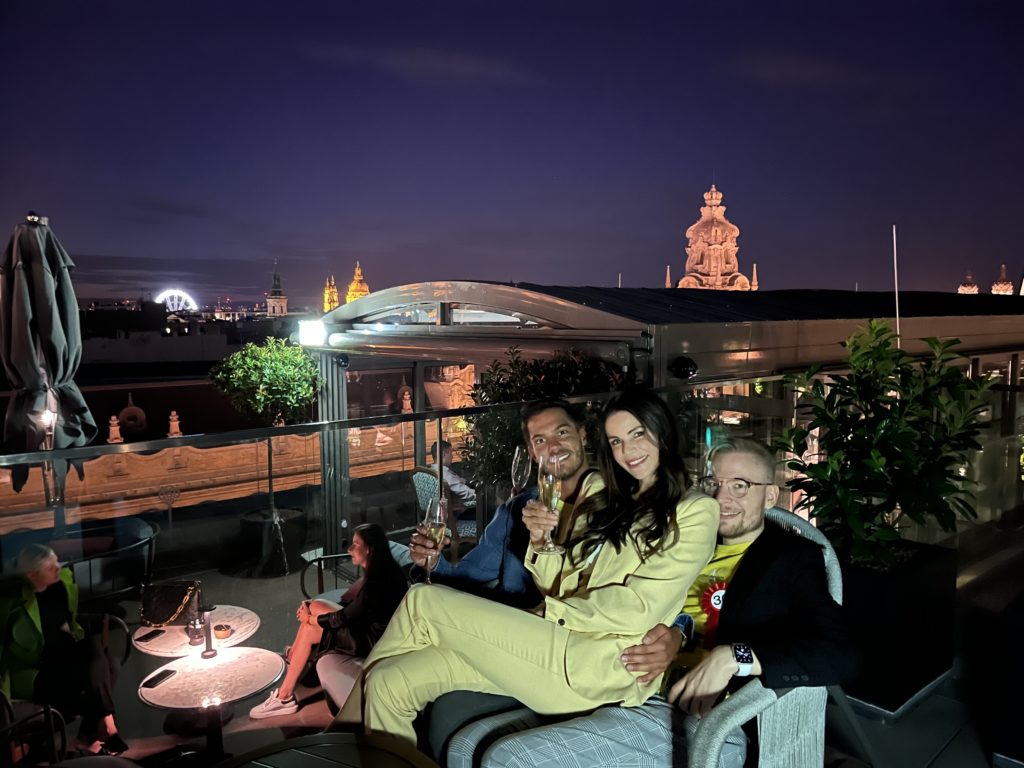 Activité rooftop à Budapest